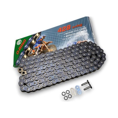CZ Chain O-Ringli Zincir (Çelik) 428 x 128L