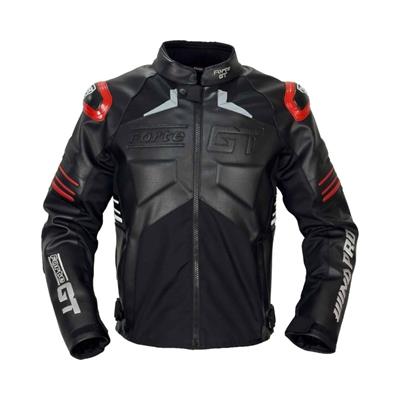 Forte GT Wind Pro Hörgüçlü Deri 4 Mevsim Motosiklet Montu Siyah