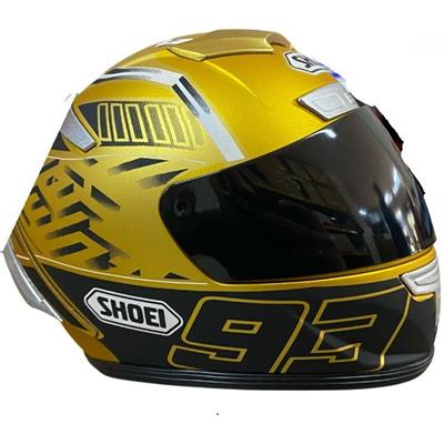 Gear5 Dekor Mini Kask Sarı Grafik KD5