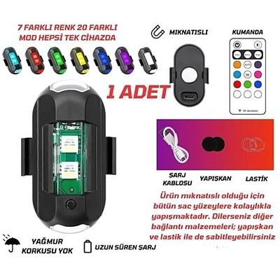 Gear5 Uzaktan Kumandalı Ledli Çakar