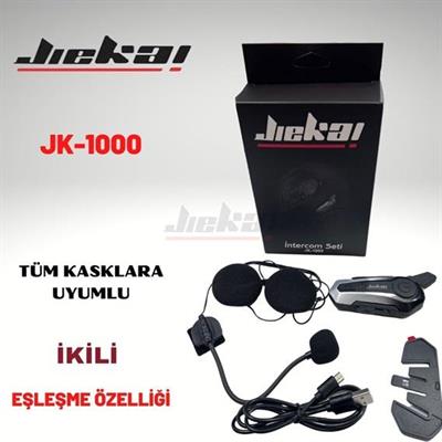 Jiekai JK-1000 İnterkom Seti Gümüş