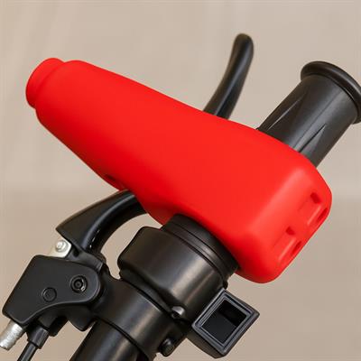 KNMASTER Alarmlı Motosiklet Elcik Manet Kilidi Kırmızı