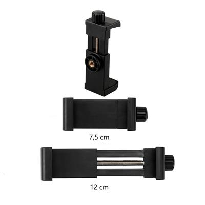 KNMASTER Kask Çene Yapıştırıcılı Telefon ve Aksiyon Kamera Tutucu Full Set