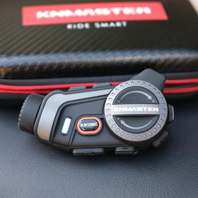 KNMASTER KN1200C Kameralı Motosiklet Bluetooth İnterkom Seti