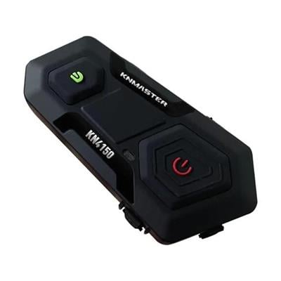 KNMASTER KN4150 Motosiklet Bluetooth İnterkom Seti Siyah