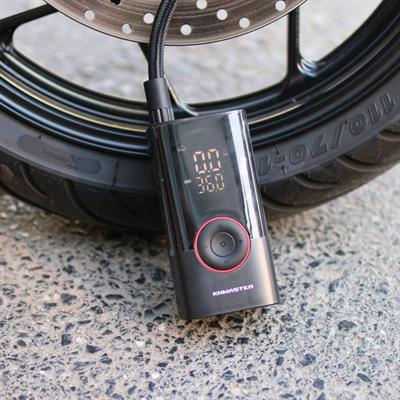 KNMaster LP-200 150 PSI Şarjlı Hava Pompası  ve Powerbank