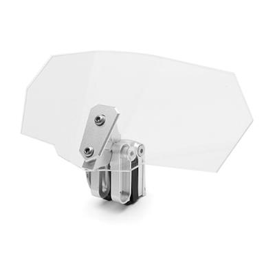 KNMASTER WD200 Motosiklet Ön Cam Uzatma (Deflektör) Şeffaf