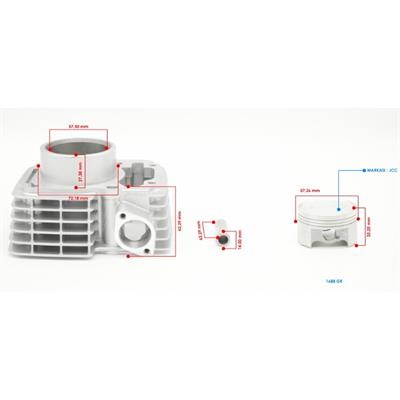 Monero Silindir Komple [OEM] - CBF 150