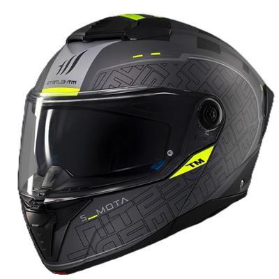 MT Atom 2 FU404SV Destiny C2 Matt Çene Açılır Motosiklet Kaskı