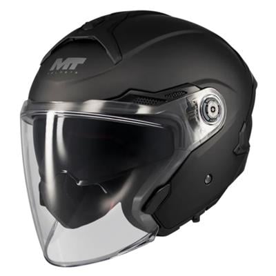 MT Cosmo SV OF515SV Pure A1 Mat Siyah Yazlık Motosiklet Kaskı