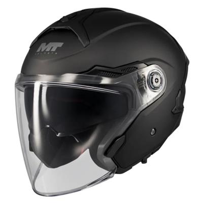 MT Cosmo SV OF515SV Pure A1 Mat Siyah Yazlık Motosiklet Kaskı