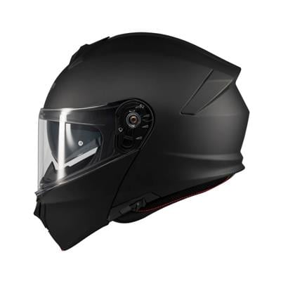 MT Genesis FU935SV Pure A1 Mat Siyah Çene Açılık Motosiklet Kaskı
