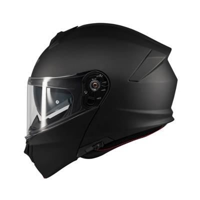 MT Genesis FU935SV Pure A1 Mat Siyah Çene Açılık Motosiklet Kaskı