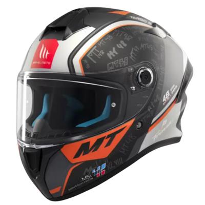 MT Targo S FF106B B4 Ivan Ortola Matt Full Face Motosiklet Kaskı