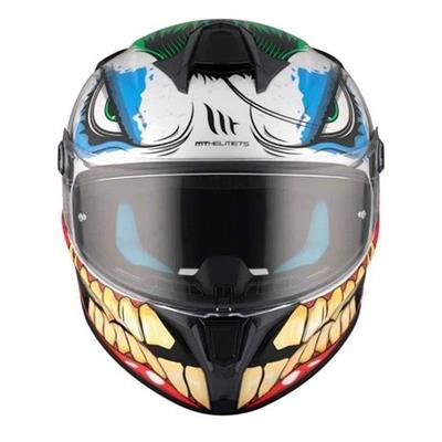 MT Targo S  FF106B Solid A1 Joke A5 Gloss Full Face Motosiklet Kaskı