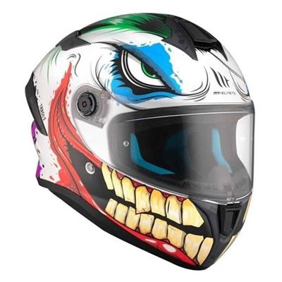 MT Targo S  FF106B Solid A1 Joke A5 Gloss Full Face Motosiklet Kaskı