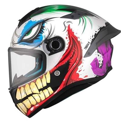 MT Targo S  FF106B Solid A1 Joke A5 Gloss Full Face Motosiklet Kaskı