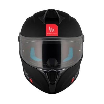 MT Targo S  FF106B Solid A1 Matt Black Full Face Motosiklet Kaskı