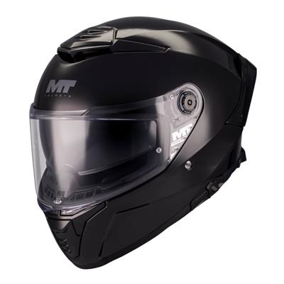 MT Thunder 4 SV FF118SV Pure A1 Parlak Siyah Full Face Motosiklet Kaskı