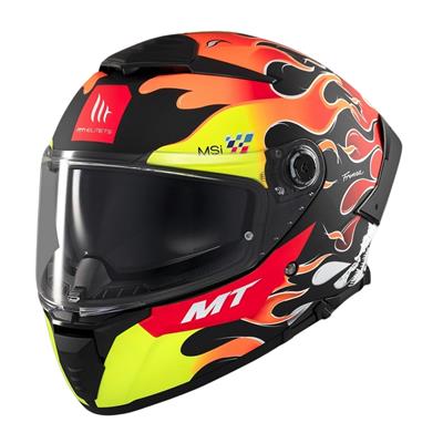 MT Thunder 4 SV FF118SV Yamanaka B3 Matt Full Face Motosiklet Kaskı