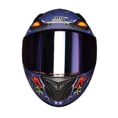 MTS 801 Zombie Orange Full Face Motosiklet Kaskı