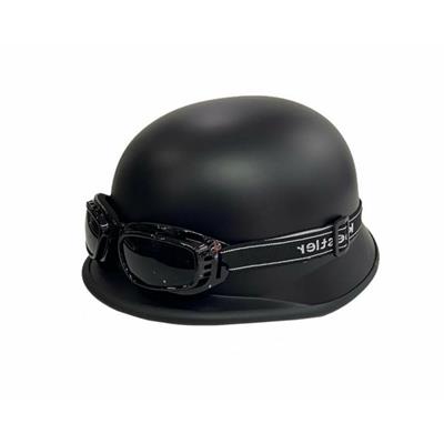 MTS Chopper Mat Siyah Kask