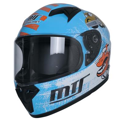MTS M-201 Full Face Motosiklet Çocuk Kaskı M2 Blue
