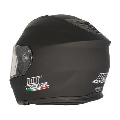 MTS M-966 Çene Açılır Vizörlü Kask Mat Siyah