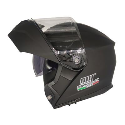 MTS M-966 Çene Açılır Vizörlü Kask Mat Siyah