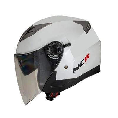 NCR 708E Yazlık Motosiklet Kaskı Beyaz