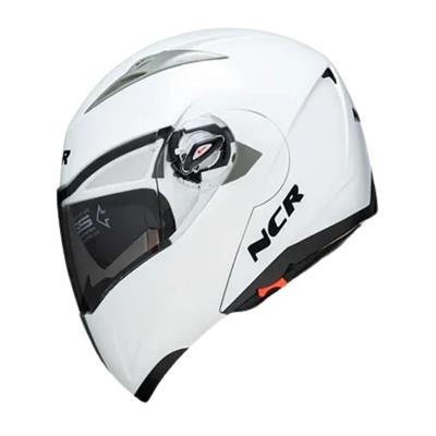 NCR Çene Açılır Motosiklet Kaskı NC1 Beyaz