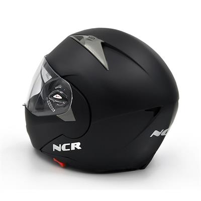 NCR Çene Açılır Motosiklet Kaskı NC1 Mat Siyah