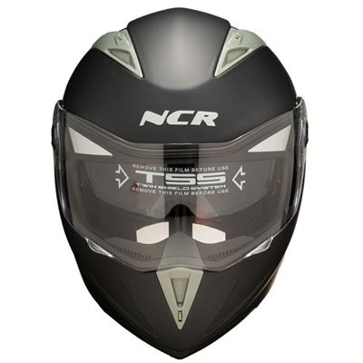 NCR Çene Açılır Motosiklet Kaskı NC1 Mat Siyah
