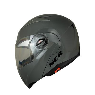 NCR Çene Açılır Motosiklet Kaskı NC1 Nardo Gri