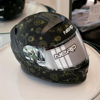 Nero 962 Çene Açılır Motosiklet Kaskı NR1 Cat
