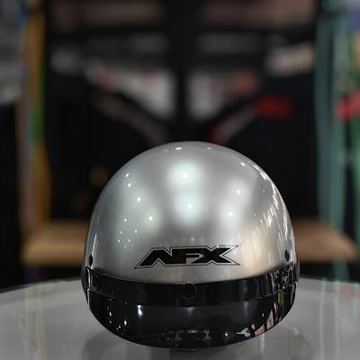 Nikko FX66 Chopper Motosiklet Kaskı Gri (M BEDEN)