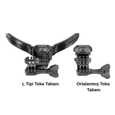 Nukrotech Aksiyon Kamera İçin Kask Montaj Seti
