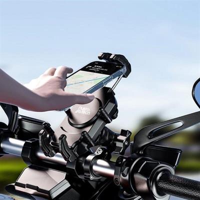 Nukrotech M26 Titreşim Modüllü Telefon Tutucu Gidon Ve Ayna Bağlantılı