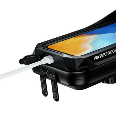 Nukrotech M30 Suya Dayanıklı Telefon Tutucu Ve Aksesuar Çantası Gidon Bağlantılı