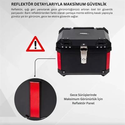 Rexx 45 LT Kare Arka Çanta Grafik-3