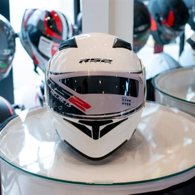 RS2 902-1 Çene Açılır Motosiklet Kaskı Beyaz