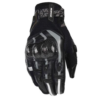 Scoyco MC109 Karbonfiber Korumalı Yazlık Motosiklet Eldiveni Siyah