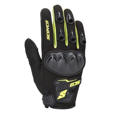 Scoyco MC148 Korumalı Motosiklet Eldiveni Siyah/Neon Yeşil