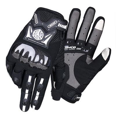 Scoyco MC20 Carbon Fiber Yazlık Motosiklet Eldiveni Siyah
