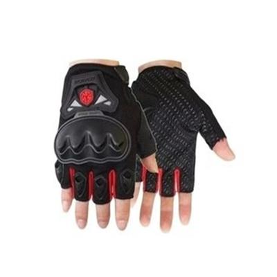 Scoyco MC29D Yarım Korumalı Motosiklet Eldiveni Siyah/Kırmızı