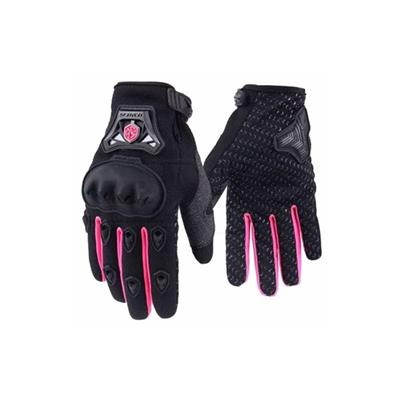 Scoyco MC29W  Yazlık Korumalı Kadın Motosiklet Eldiveni Siyah/Pembe