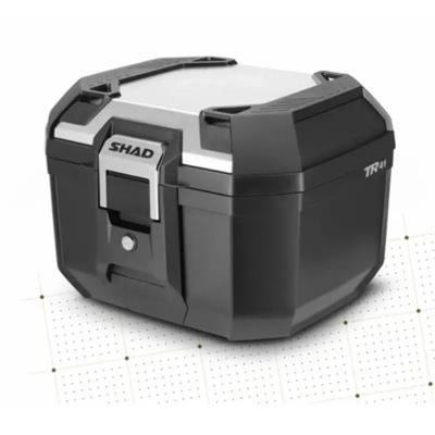 Shad SH-41LT Alüminyum Terra Arka Çanta Metal Kapak