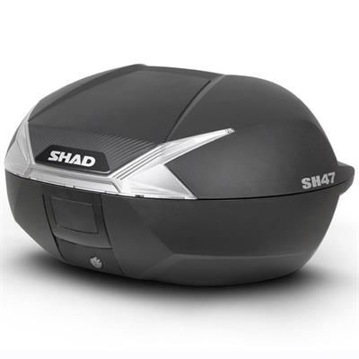 Shad SH-47 LT Arka Çanta Beyaz Reflektörlü