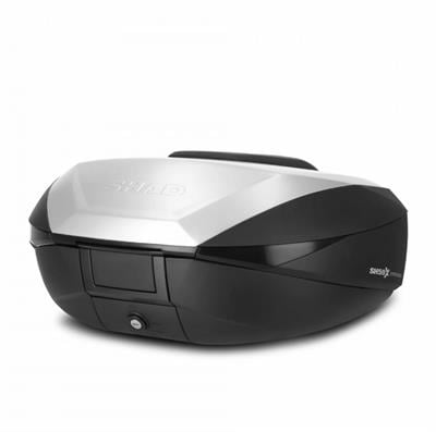 Shad SH-59X Premium Aluminyum Arka Çanta Karbon Siyah