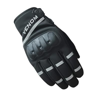 Venom 9010 Soft Shell Motosiklet Eldiveni Siyah